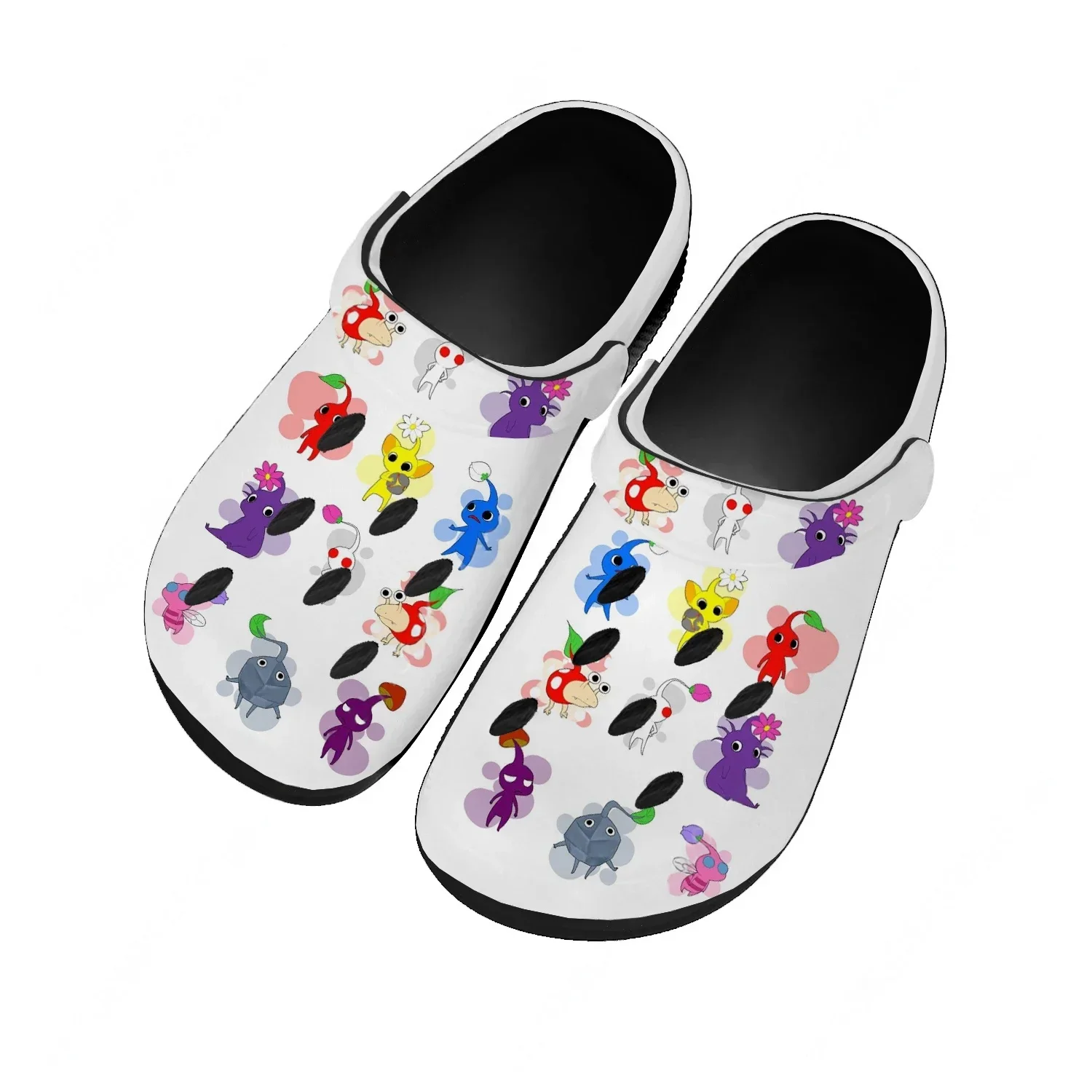 

Pikmin Home Custom Sandals Women Teenager Fashion Water Shoe Hot Games Garden Breathable Comfort Beach Hole Slippers