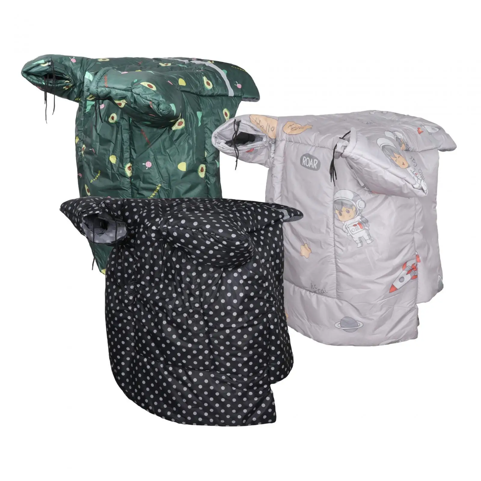 Image 5: Couverture de protection coupe-vent et imperméable pour tricycle électrique, avec couvre-jambes, pour le cyclisme en extérieur par temps froid