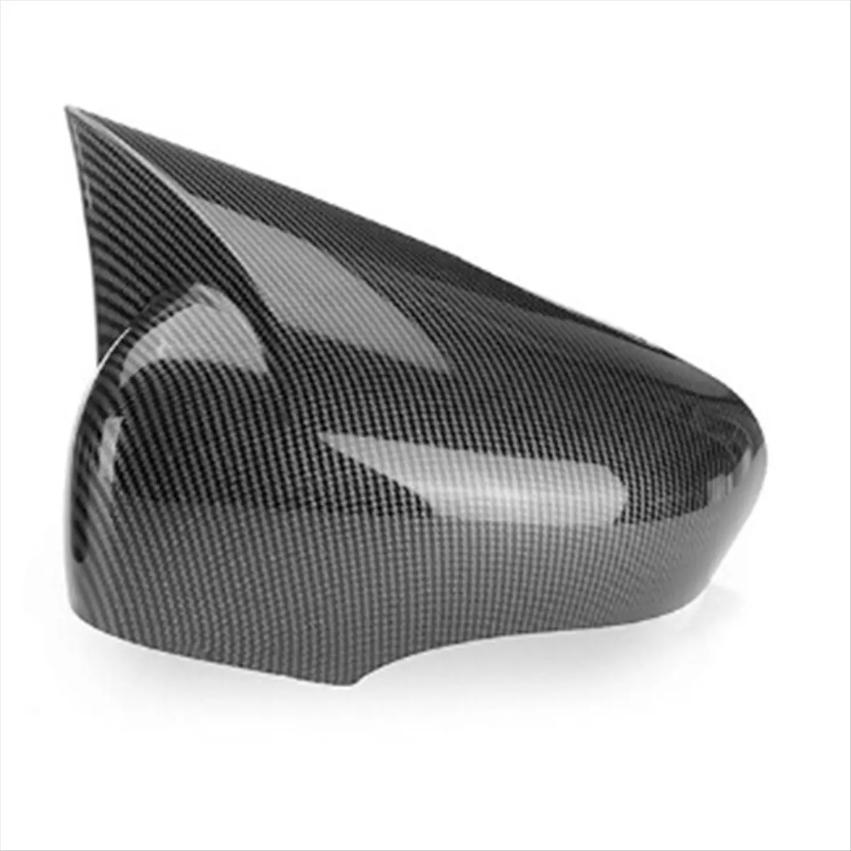 11-Car Side Wing Mirror Cover Rearview Mirror Shell for Renault Clio 4 MK4 2012-2019 Zoe Captur Side Mirror Cover,A