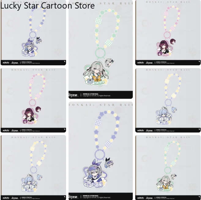 

Birthday Gift MiHoYo Honkai: Star Rail Silver Wolf Kafka Firefly Robin Female Dormitory Series Acrylic Pendant Genuine Official