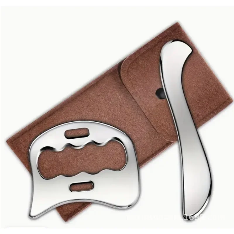 Scraping Massage Tools for Physical Therapy Derma Edge Massage Tool GuaSha Massage Tool Stainless Steel Muscle Scraper Tools Set