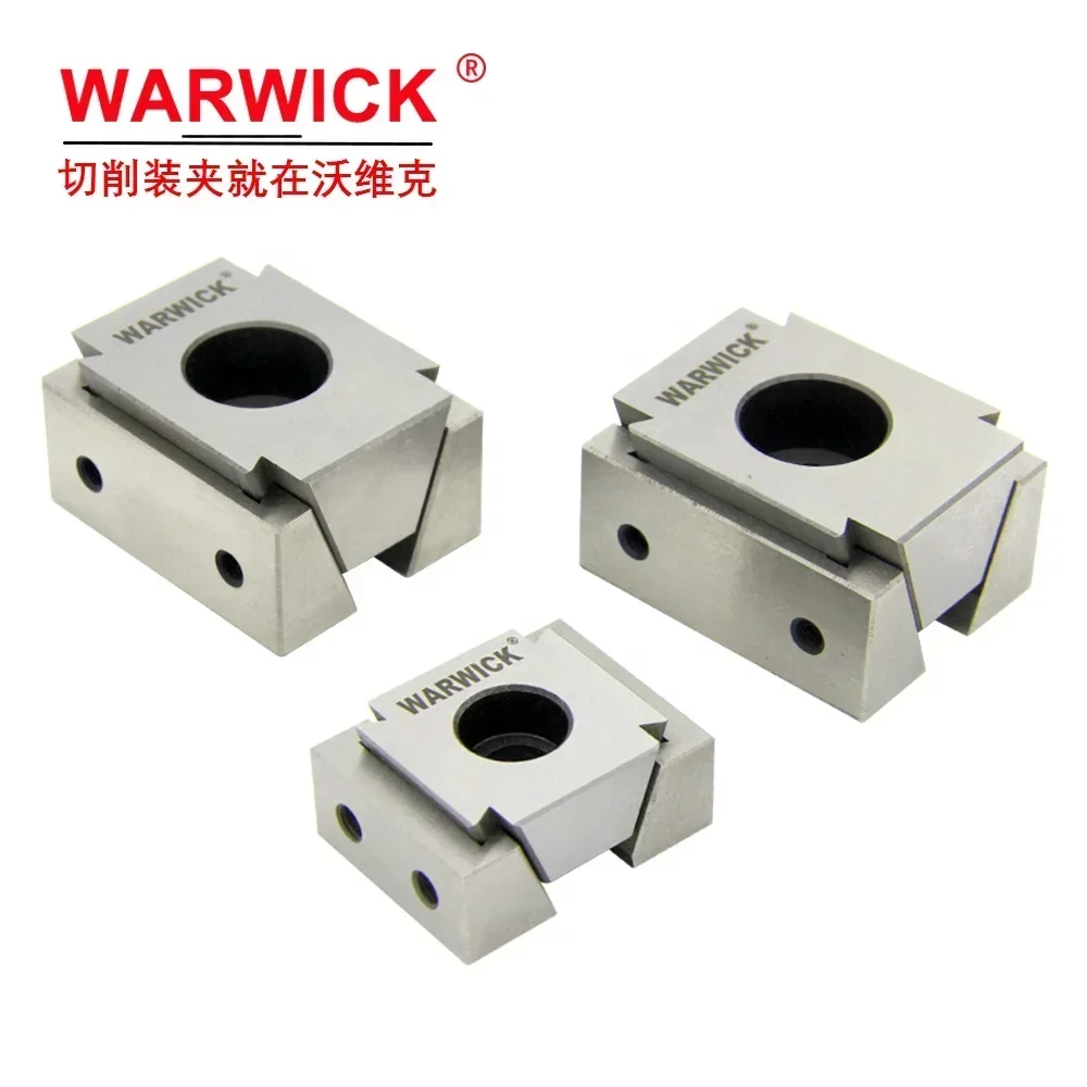 New product smooth jaws MINI ok vise Wedge clamps precision modular single vise for cnc industrial machining