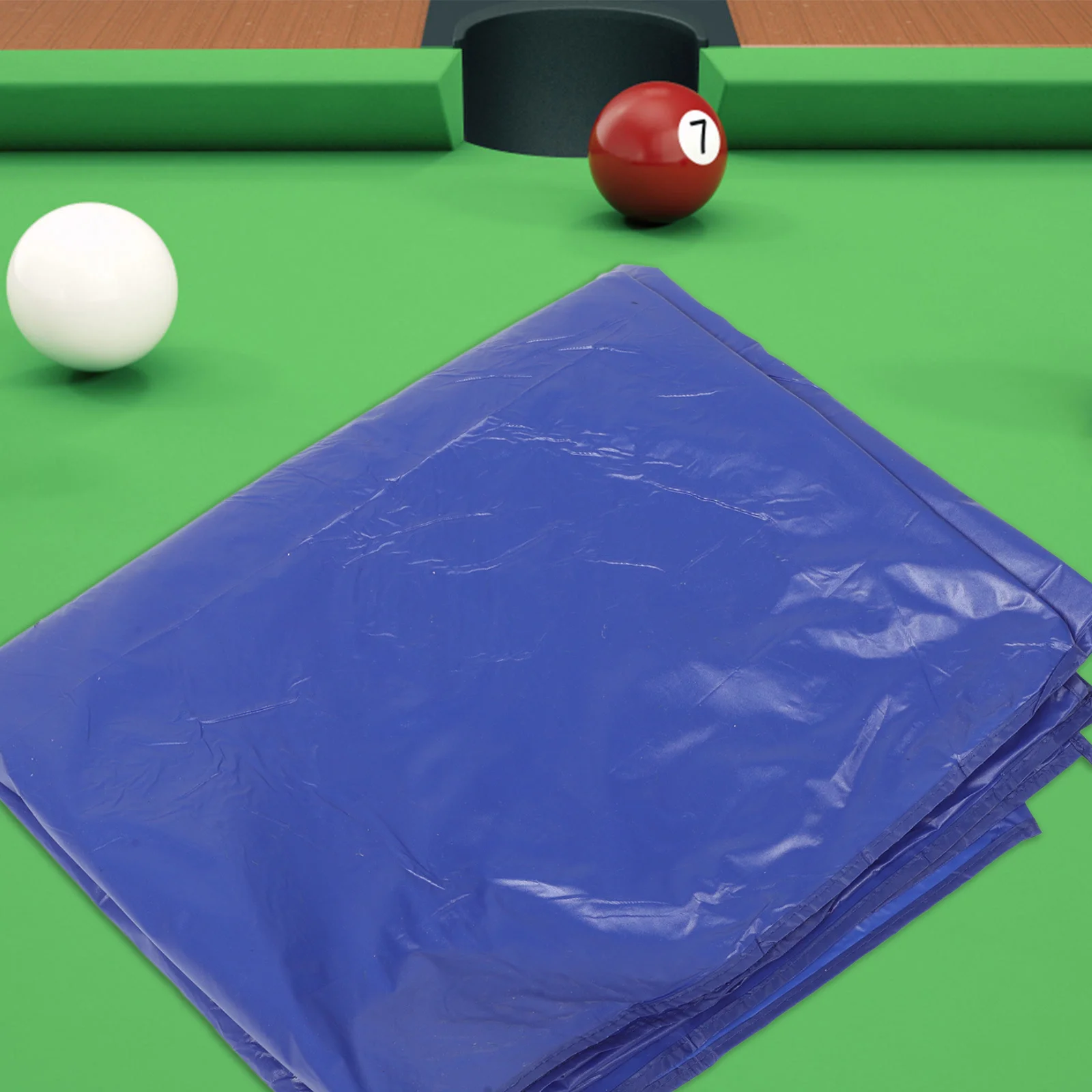 

Splashproof Billiard Pool Table Cover Heavy Duty Indoor Outdoor Protector All Weather Pool Table Cloth Debris Resistant Cover