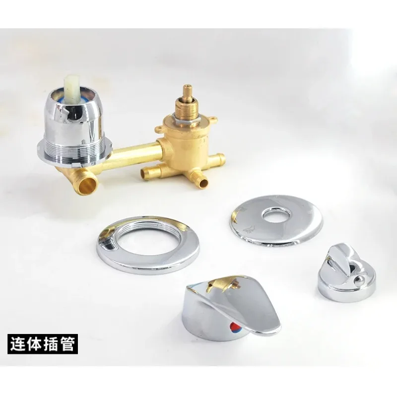 2 To 5 Gears Shower Water Valve, Screw-free Quick-installation Thread Cannula Shower Faucet Switcher