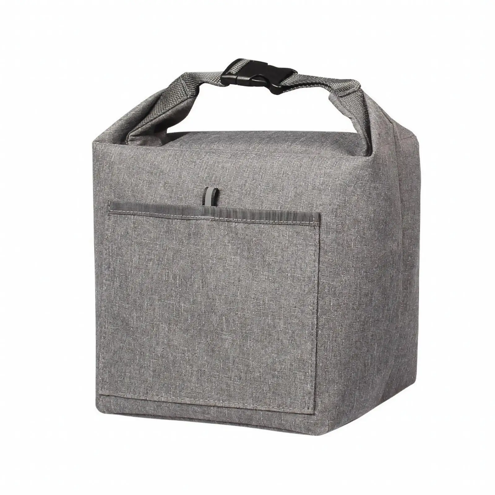 Insulated Food Container for Travel Insulated Lunch Box with Strap Compact Square Thermal Meal Carrier