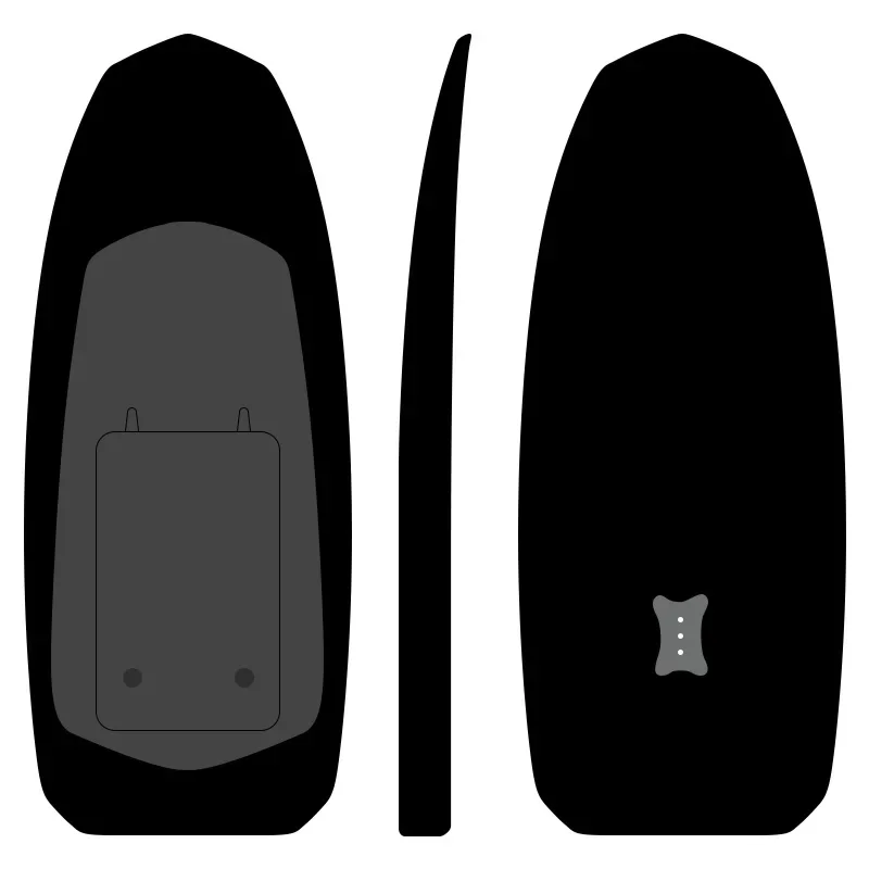 Best Price Top Quality Manufacturer Custom Private Label 168cm 3000w Full Carbon Electric Surfboard With Popular Discount