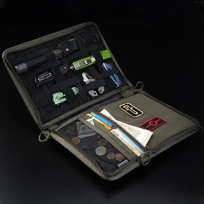 Tactical Geek Block D EDC Wallet (32G Version)