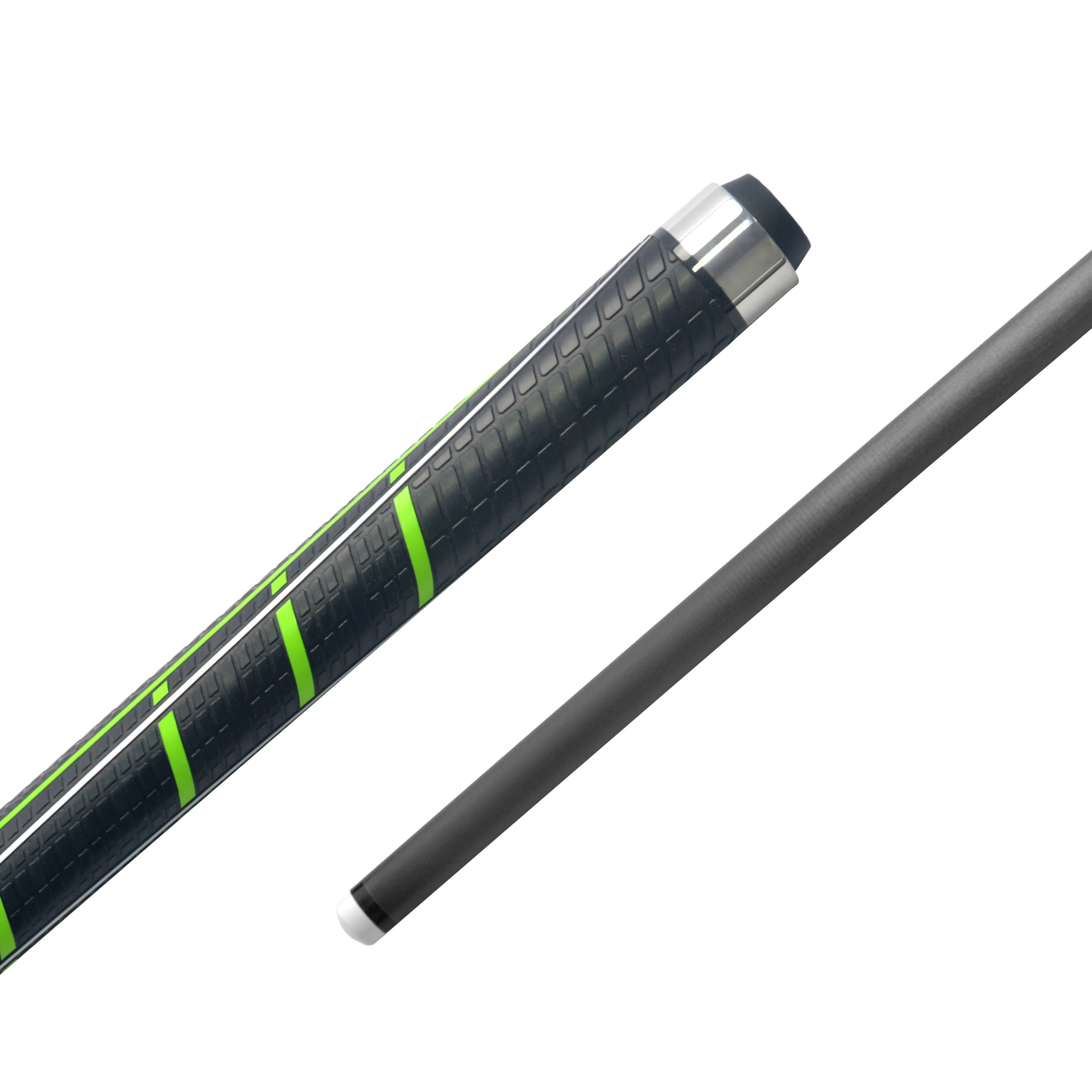 2026 new pro carbon fiber pool cue, 58-inch 1/2 split, Uniloc radial joint & anti-slip leather grip.