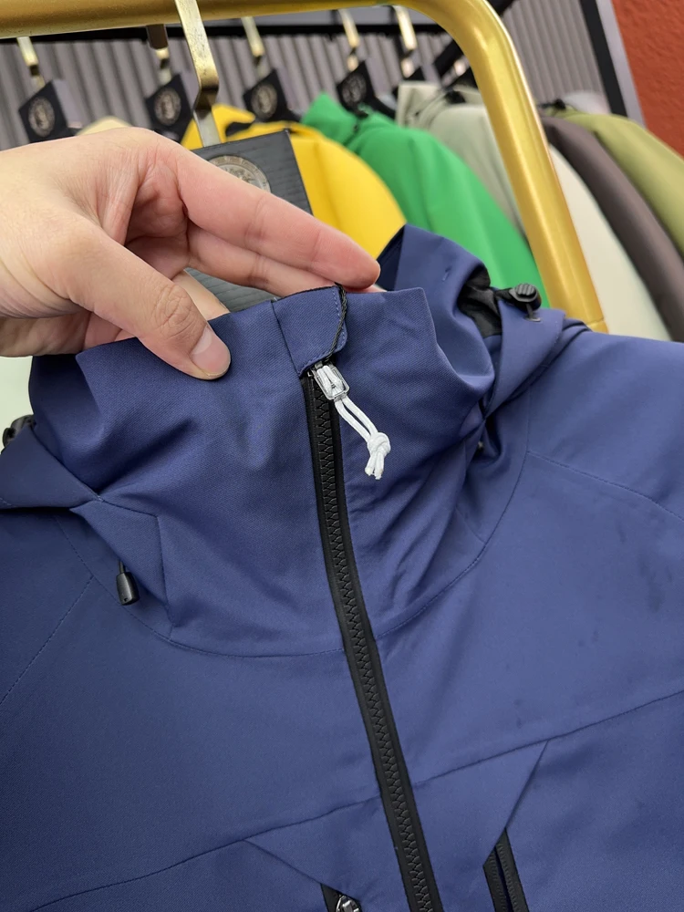 Svip Xiong 5K الأساسية الحرارة P القطن الشتاء الرجال في الهواء الطلق مقنعين الحرارية التزلج Jaet معطف القطن ملابس قطنية Faion الحضرية الأساسية