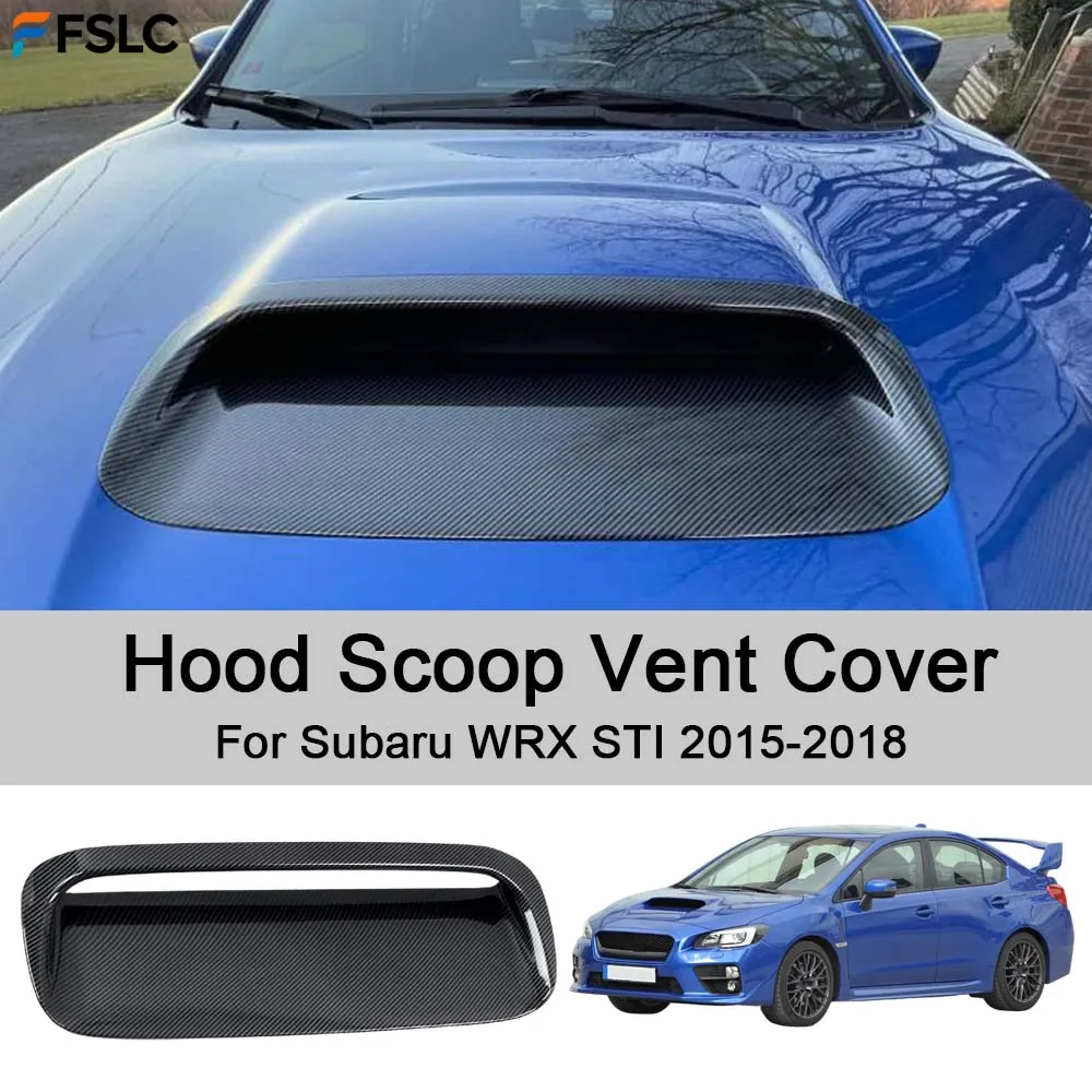 

Cars Exterior Accessories Hood Scoop Vent Cover For Subaru WRX STI 2015-2018 Car Stickers Upgrade Modify A Car