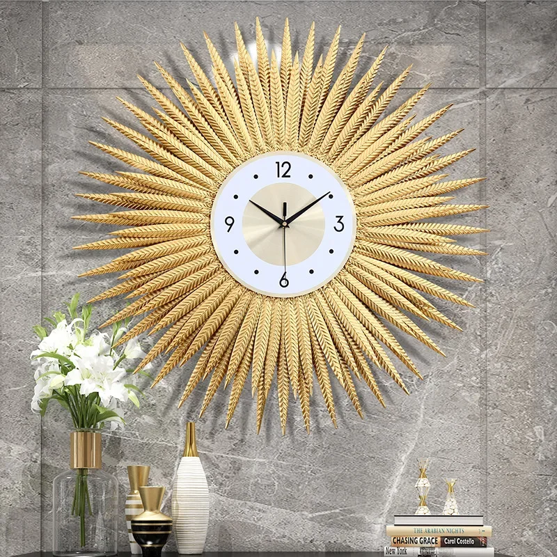 Nordic Wall Clocks Stylish Clock Watch Minimalism Clock Luxury Art Watches Creative Living Room Clocks Elegant Room Ornaments