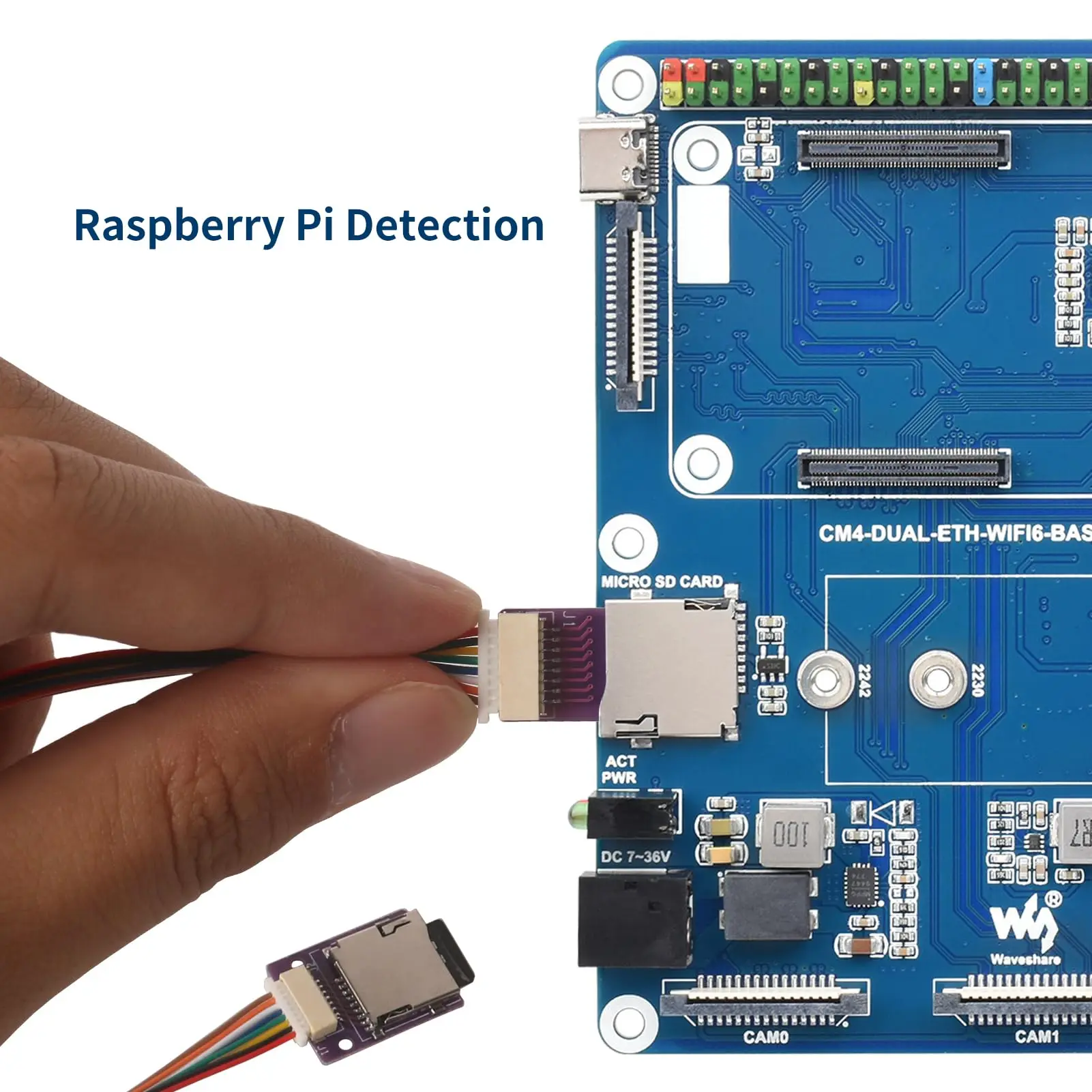 Cabo de extensão de cartão micro sd para micro sd, adaptador de cartão tf dividido, flexível, macho para fêmea, cabo de extensão com furos para parafusos