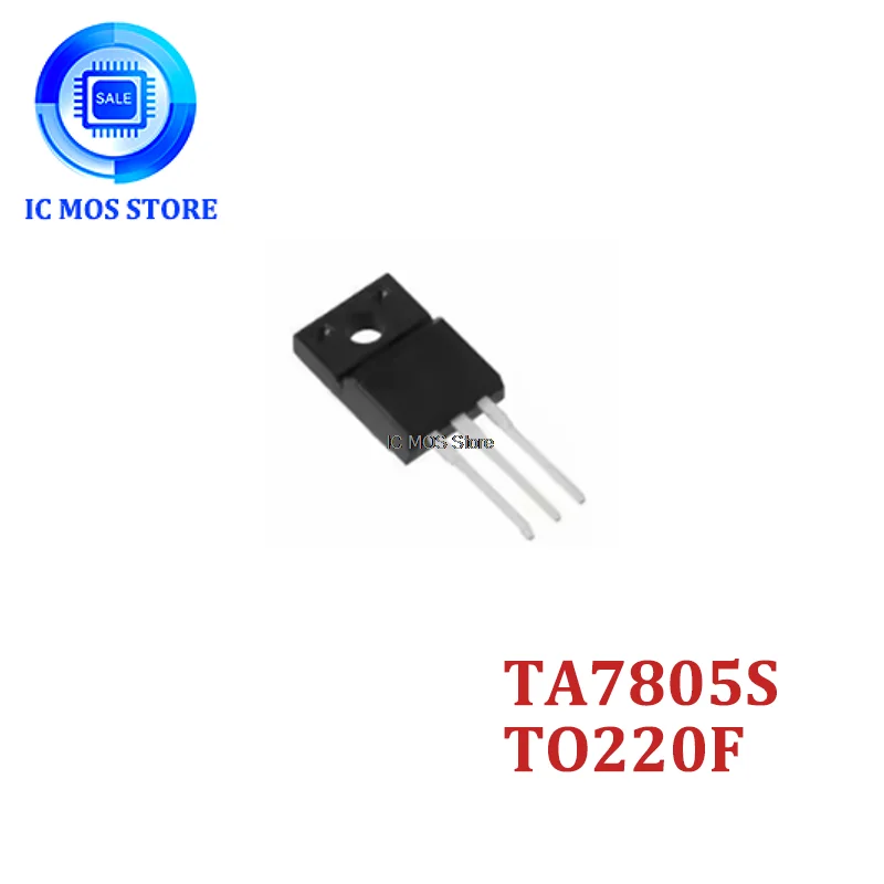 

5PCS TA7805S three-terminal voltage regulator plug-in TO220F 5V voltage regulator chip IC