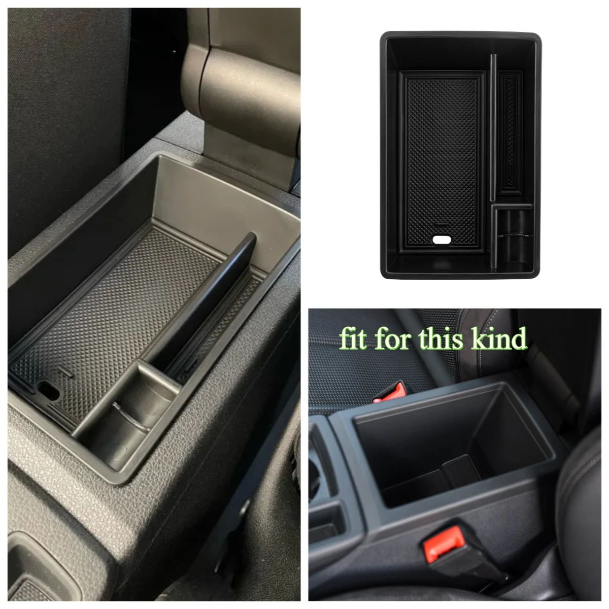 For Audi Q3 F3 Sportback 2019-2023 Car Center Console Armrest Storage Box Organizer Tray Interior Acc(Easy Installation)