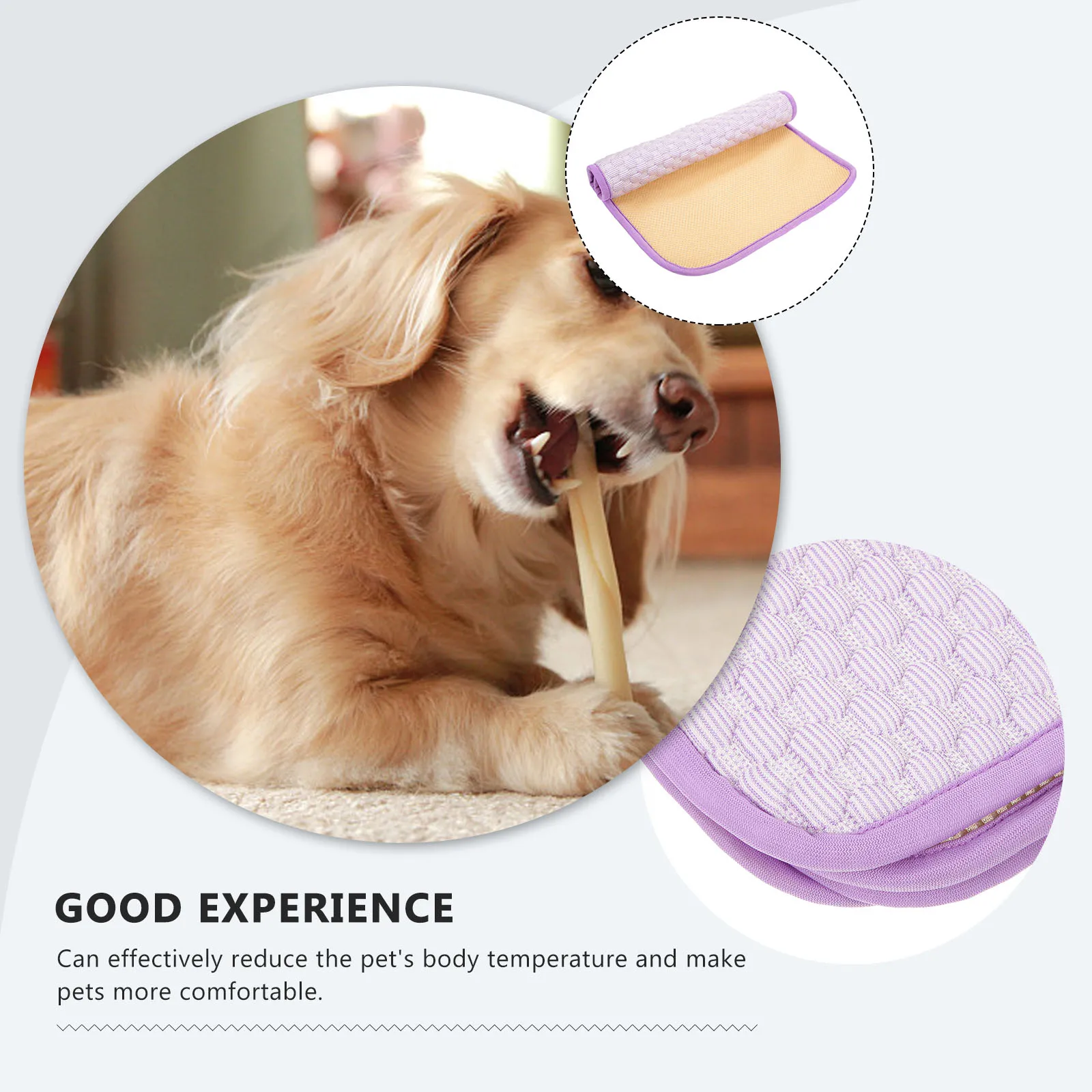 

Summer Durable Small Bed Hamster Rabbit Nest Chinchilla Cat Small Animal Pad Breathable Summer Hamster Mat Pet Cooling Bed