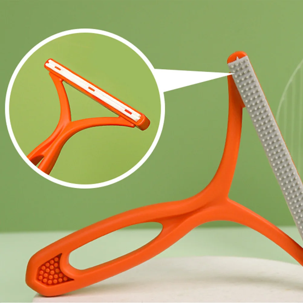 

2pcs Pet Hair Remover Lint Brush Clothes Cleaner Wool Adsorber Long Portable Dog Cat Hair Tool Travel Size Safe Secure