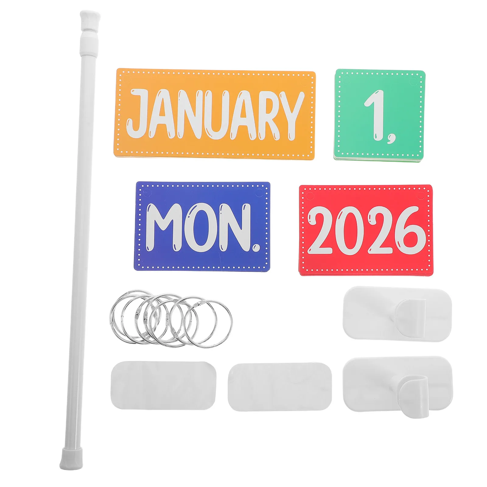 Flip Calendar for Classroom Bulletin Board Set Colorful Educational Calendar Learning Date Tracker Bulletin Board Decorations