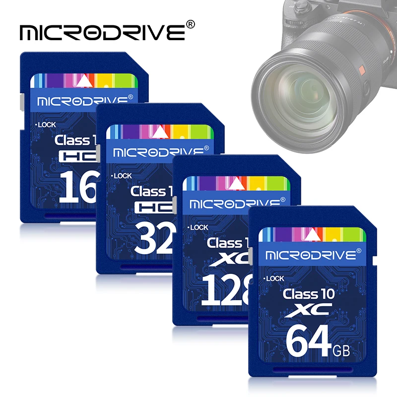 4K HD Camera Memory SD Card 128GB 16GB 64GB 32GB SD 4K Video Camera Flash usb stick sd cards Class 10 for camera