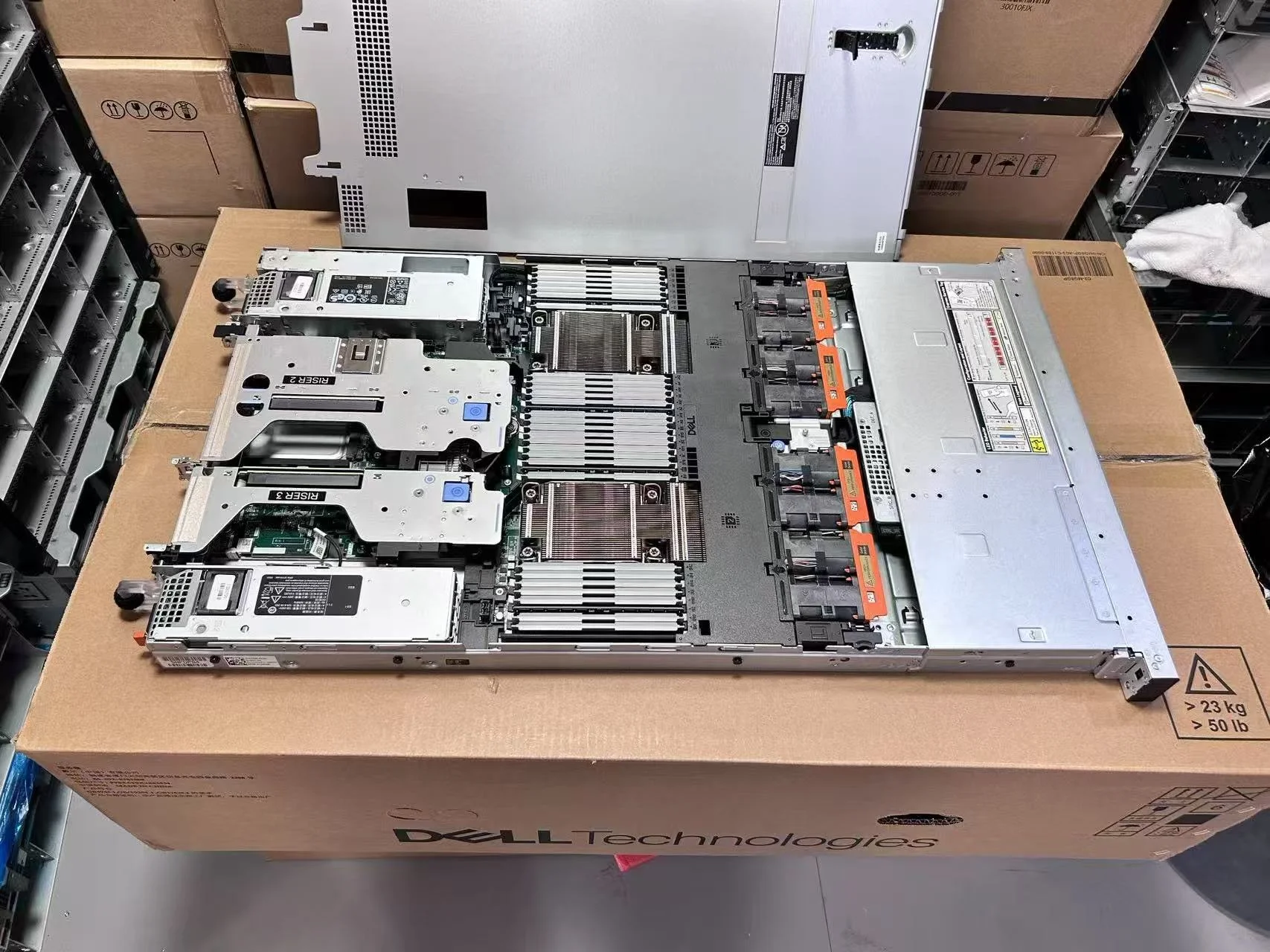 Servidor de rack Dells original de baixo preço Edge R660 1U