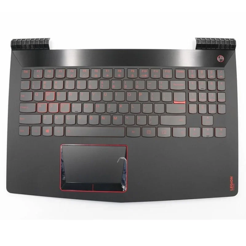 

New For Lenovo Legion Y520-15IKBM Palmrest Touchpad Cover Keyboard US Black Y520 with backlit