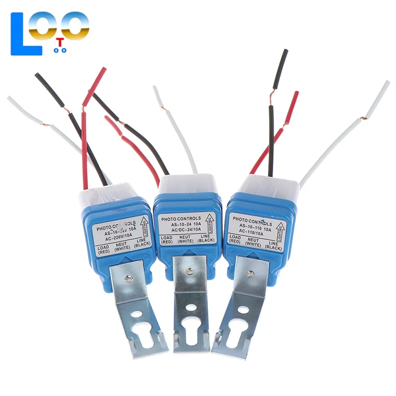 التيار المتناوب 24 فولت 110 فولت 220 فولت السيارات على قبالة الكهروضوئية ضوء الشارع مفتاح مستشعر السيارات مفتاح إضاءة الشارع ليلة في يوم قبالة مفاتيح الاستشعار