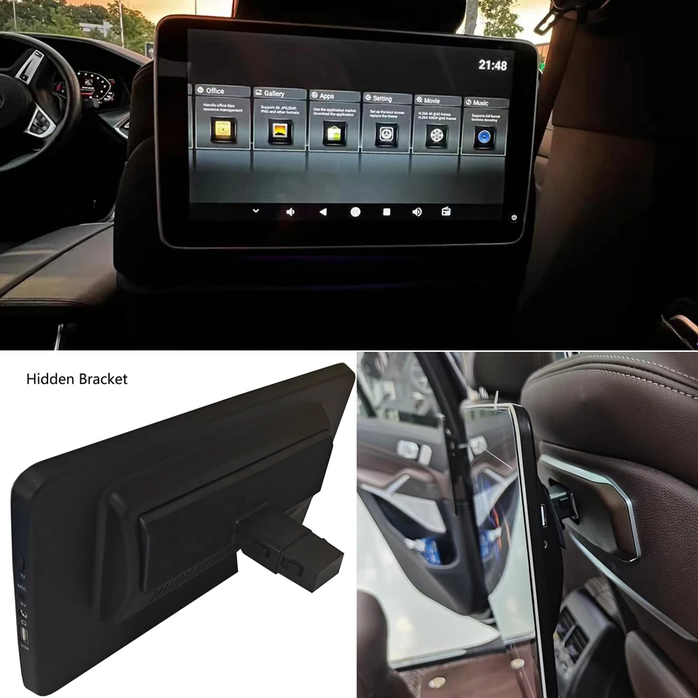 : Asiento trasero reproductor multimedia