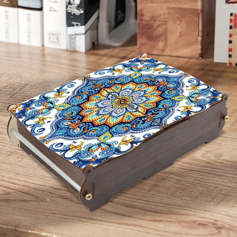 

Diamond Painting Storage Box Large Capacity DIY 5D Diamond Painting Jewelry Box Diamond Art Jewelry Storage Case for Women Girls
