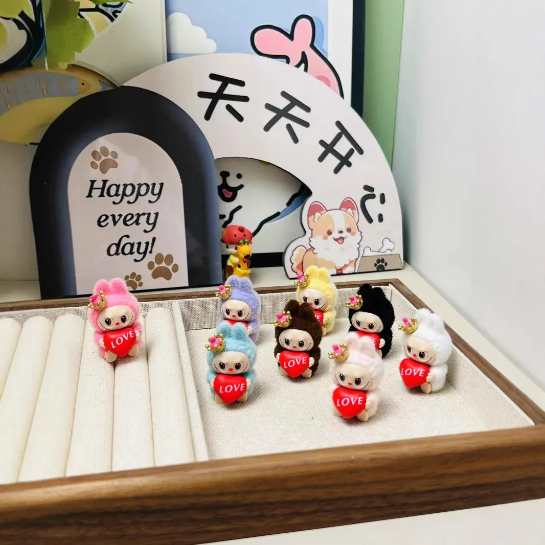 

New Mini Labubu Ornaments Kawaii Desktop Ornaments DIY Accessories Kids Toys Christmas Gifts Children's Day Gifts