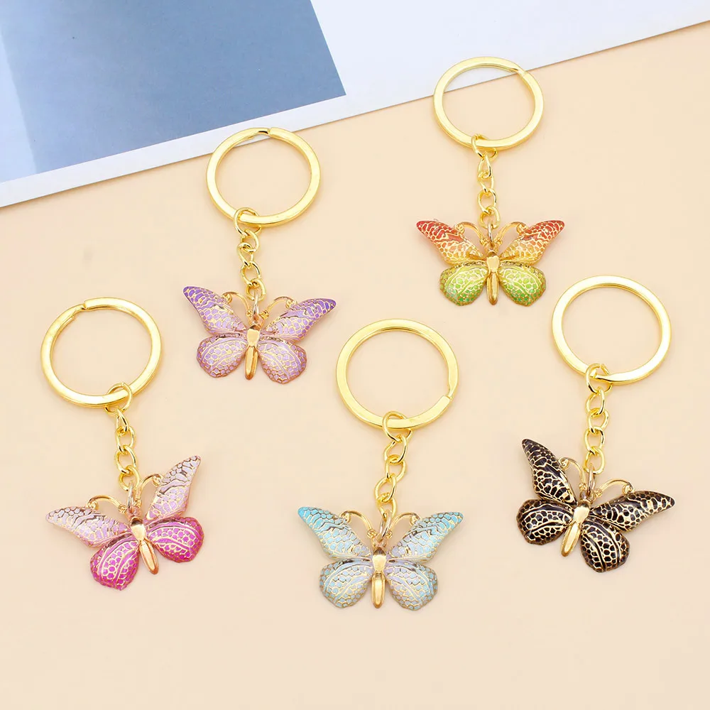 6 Pcs Colorful Butterfly Decoration Pendant, Creative Girl Bag Charm, Key  Hanging Ornament,home decor,items hanging decoration