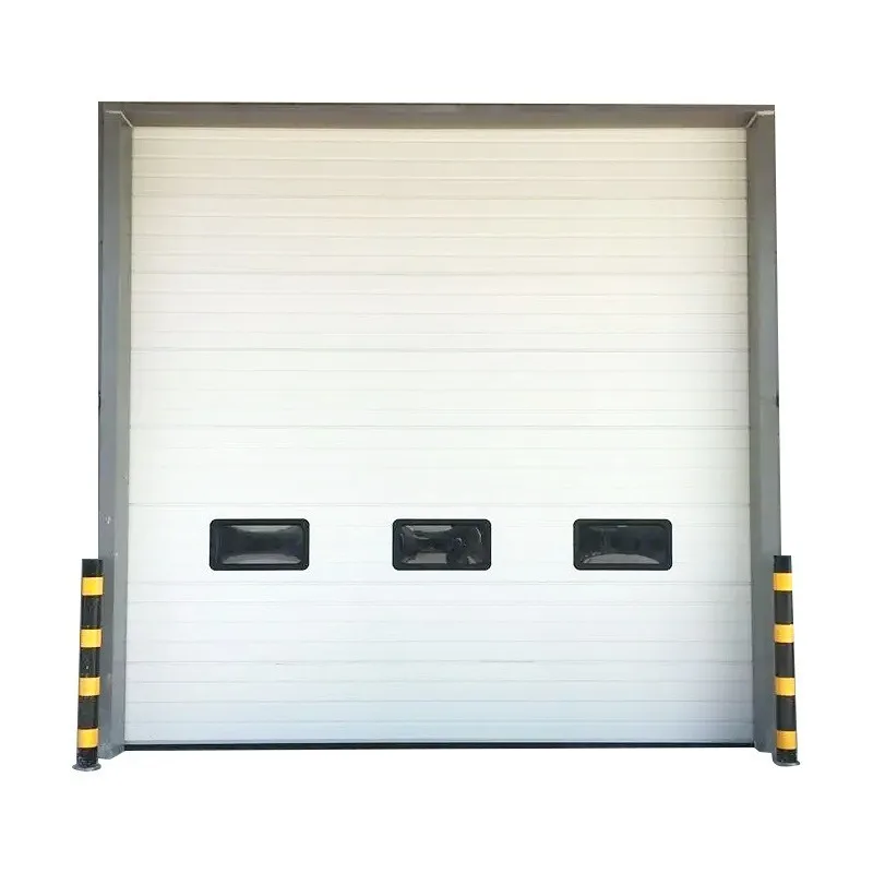 Heavy Duty Windproof Industrial Vertical Lift Door Thermal Insulation Flip Door Rolling Door Factory Garage Logistics Warehouse