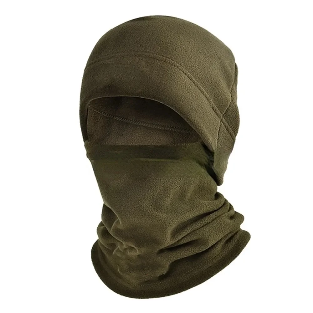 AliExpress Set Winter Fleece Hat and Scarf Set Thermal Head Cover Tactical Warm Balaclava Face Mask Neck Warmer Sport Cycling Ski Scarf Hat
