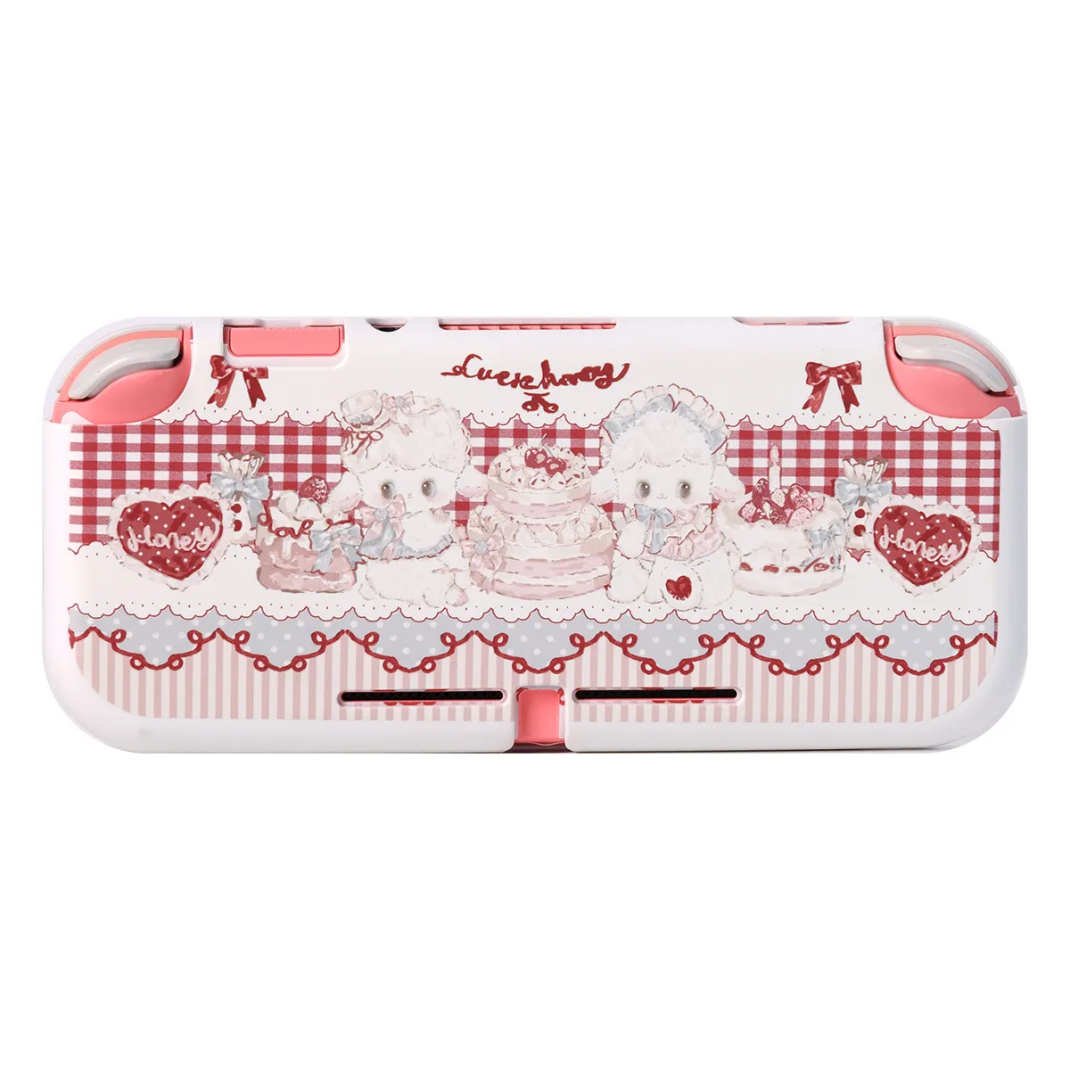 Lolita Honey Lamb Soft Case für Nintendo Switch Lite – bezaubernde Schutzhülle mit dekorativer Oberfläche und eleganten Details