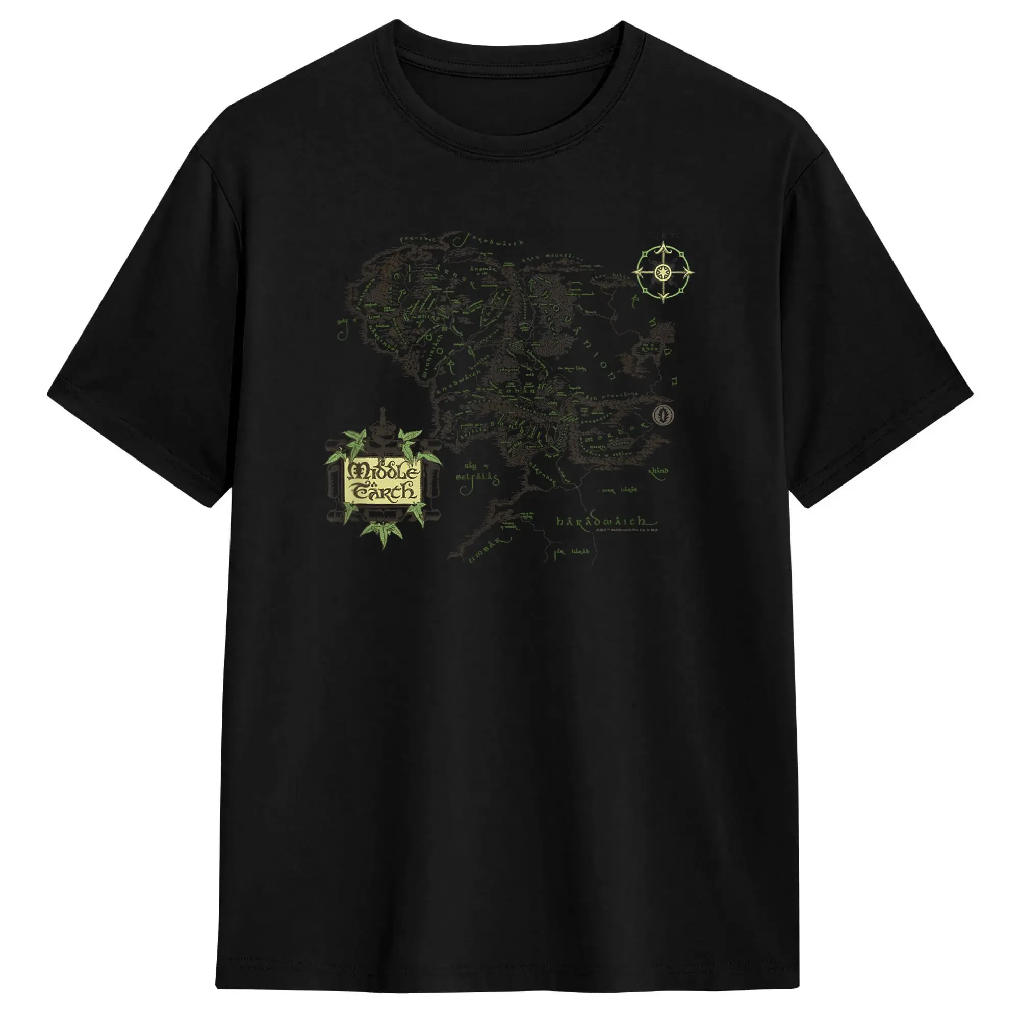 Harajuku T Shirt L-Lords Of R-Rings Cotton T Shirts Movie  Popular Tshirt for Man Summer Y2K Funny Casual Short Sleeve Top Tees
