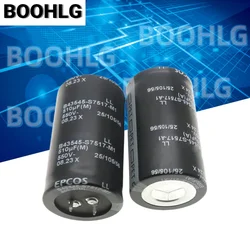 1PCS Siemens electrolytic capacitor 550V 510UF 35X60 LL 105 degree replacement 550V 470UF