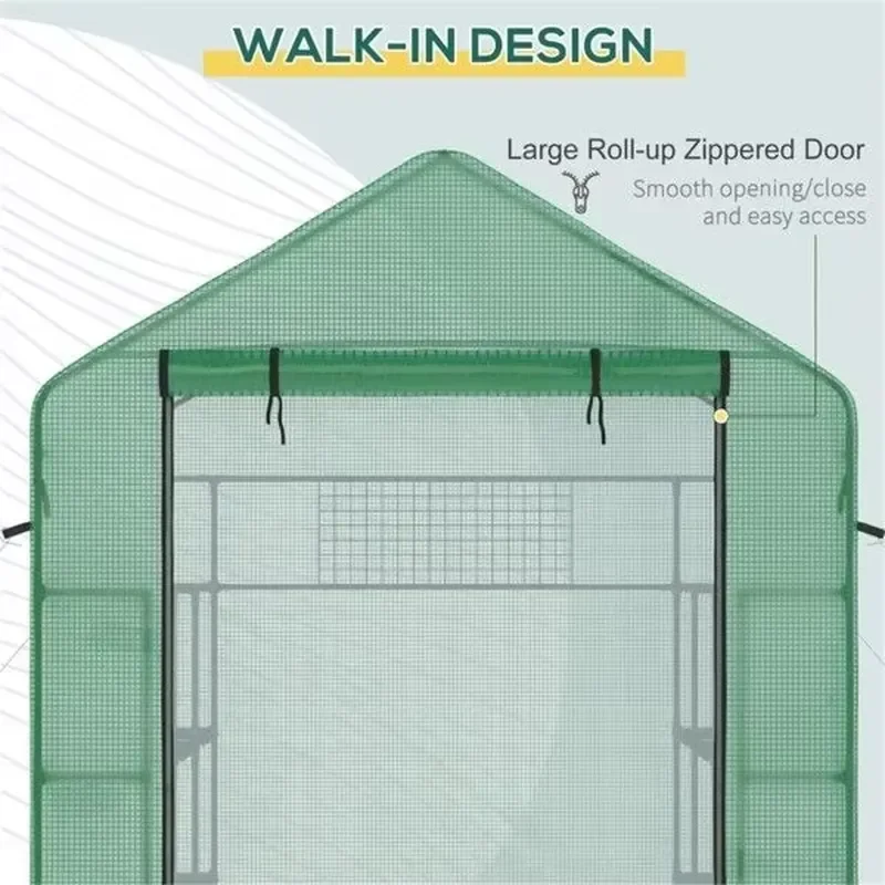 Mini Walk-in Garden Greenhouse for Shipping