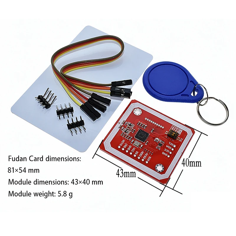 RFID Reader Writer Kit PN532 RC522 MFRC-522 RDM6300 13.56MHz 125Khz S50 Card Tags SPI Interface For Arduino UNO 2560 view 5