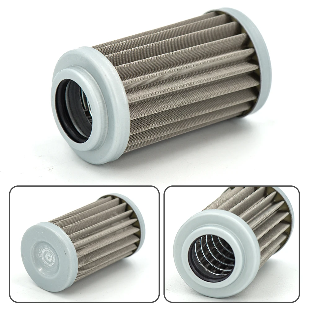 100 Micron Ethanol Fuel Compatible Mesh Fuel Filter Element E85 GAS Each Fuel Filter AN6 / AN8 / AN10 Inline