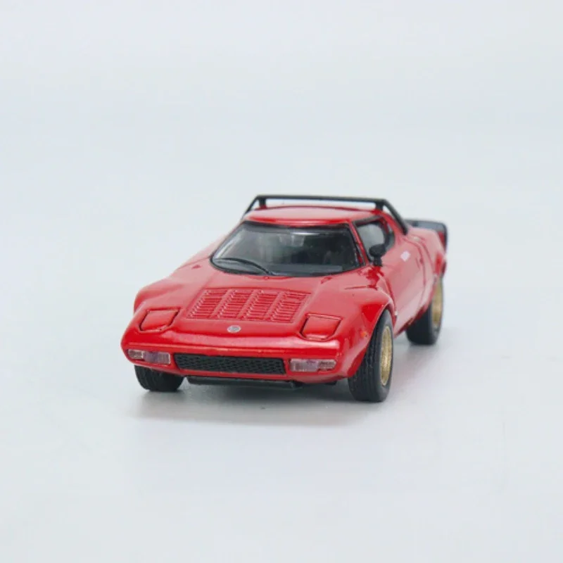 Mini gt 1:64 stratos hf stradale rosso arancio legierung modell auto #365 lhd