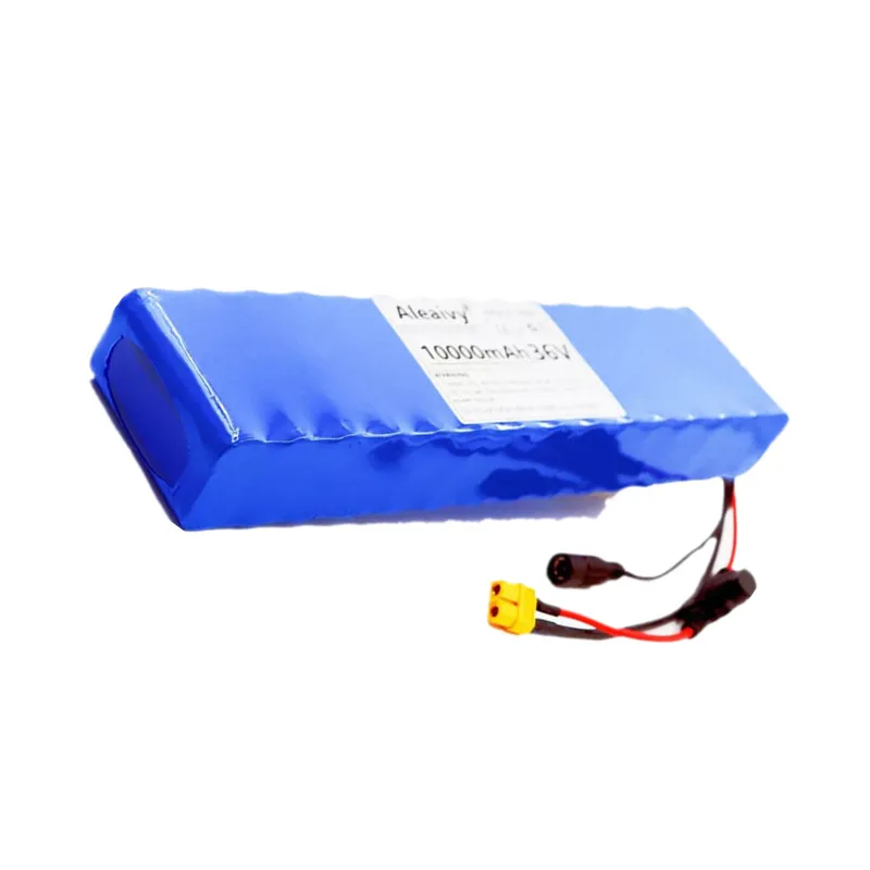 36V 10Ah 18650 Rechargeable lithium Battery pack 10S3P 500W High power for Modified Bikes Scooter Electric Vehicle,With BMS XT60