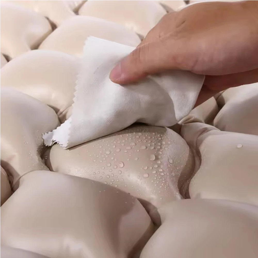 Alternating Air Pressure Mattress Pad, Bed Sore Prevention Solution Mattress Topper with 6-Setting Pump, Waterproof Pad