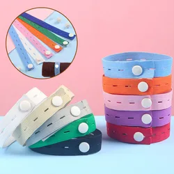 Elastic Bands Nylon with Button Hole Elastic Webbing DIY Craft Sewing Garment Trousers Accessories Organizers