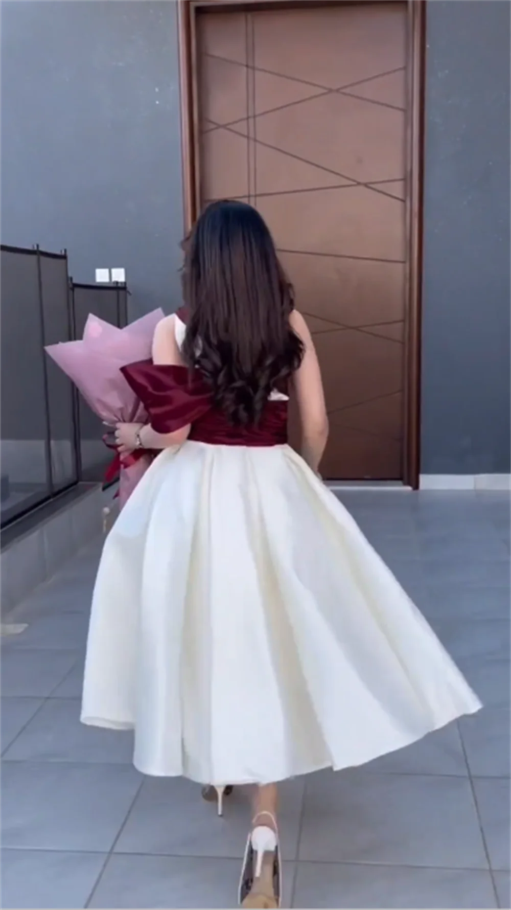 Prom Dresses Retro Elegant One-shoulder A-line Belt Satin Formal Occasion Gown 프롬드레스 Vestidos De Fiesta Elegantes Para Mujer