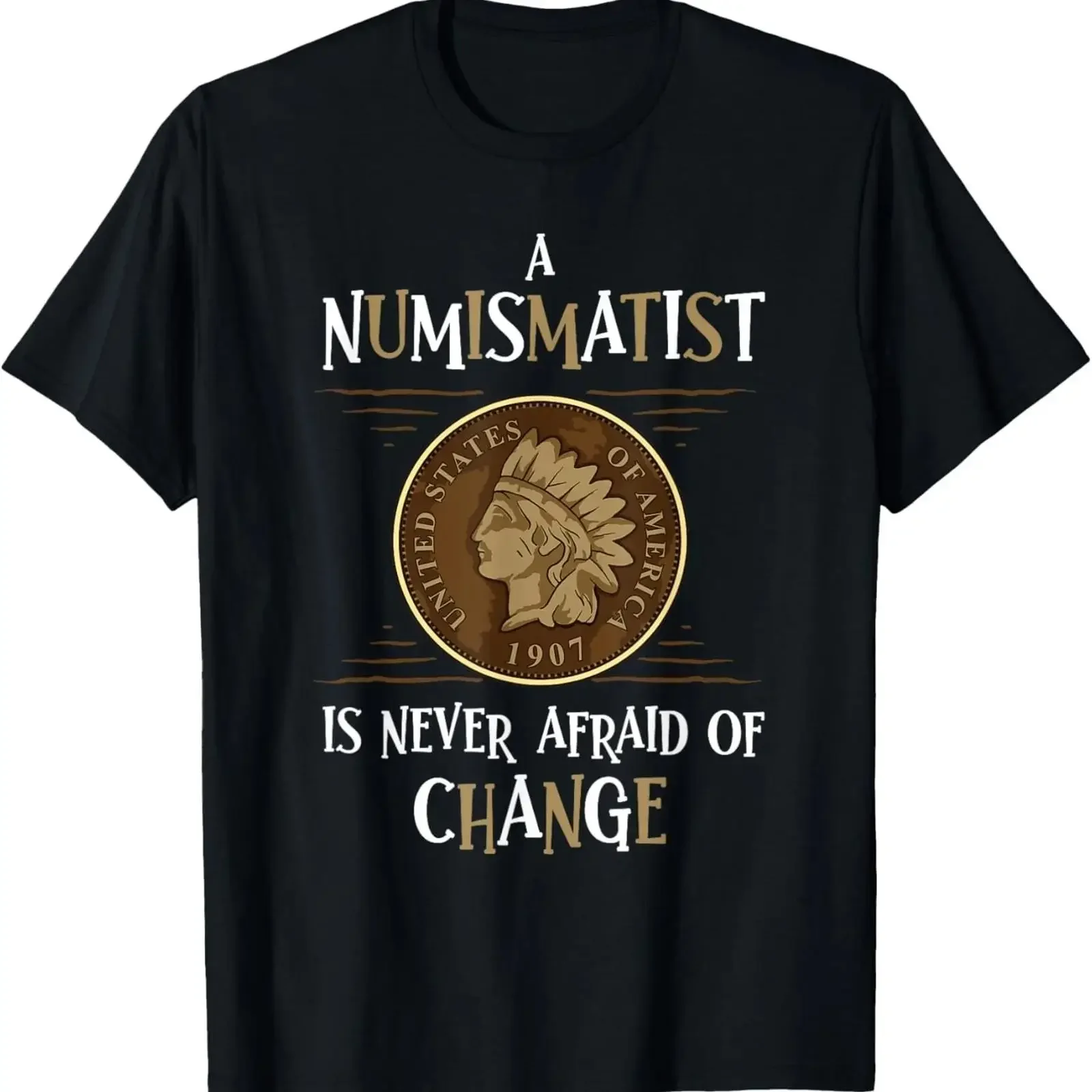 Coin Collecting Design Funny Numismatics Collector T Shirt vintage Washed designer clothes Breathable streetwear Stylish