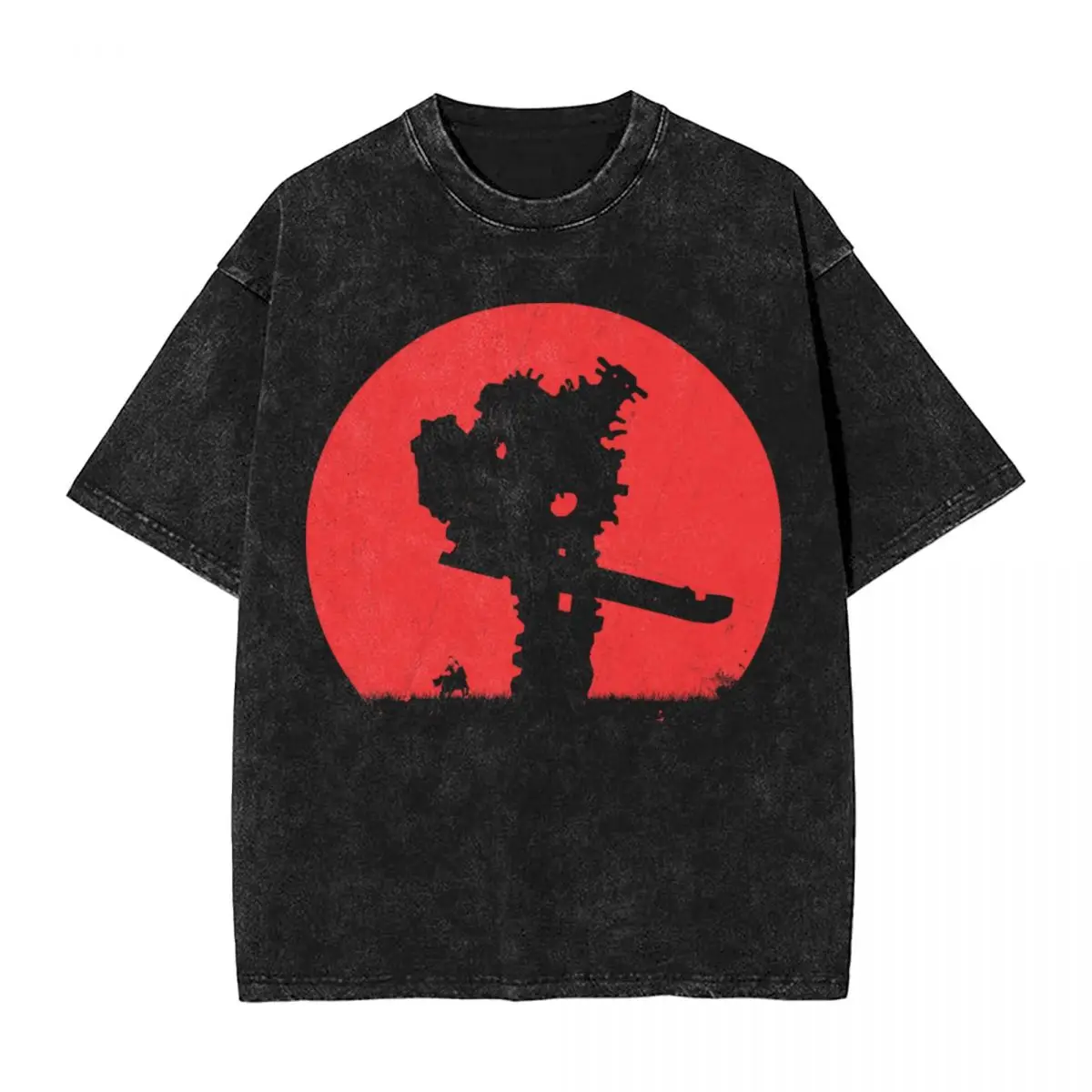 Shadow Of The Colossus T-Shirt Summer Hot Game Street Style T-Shirts 2024 Cotton Hippie Tshirt For Male Short Sleeve Loose Tees