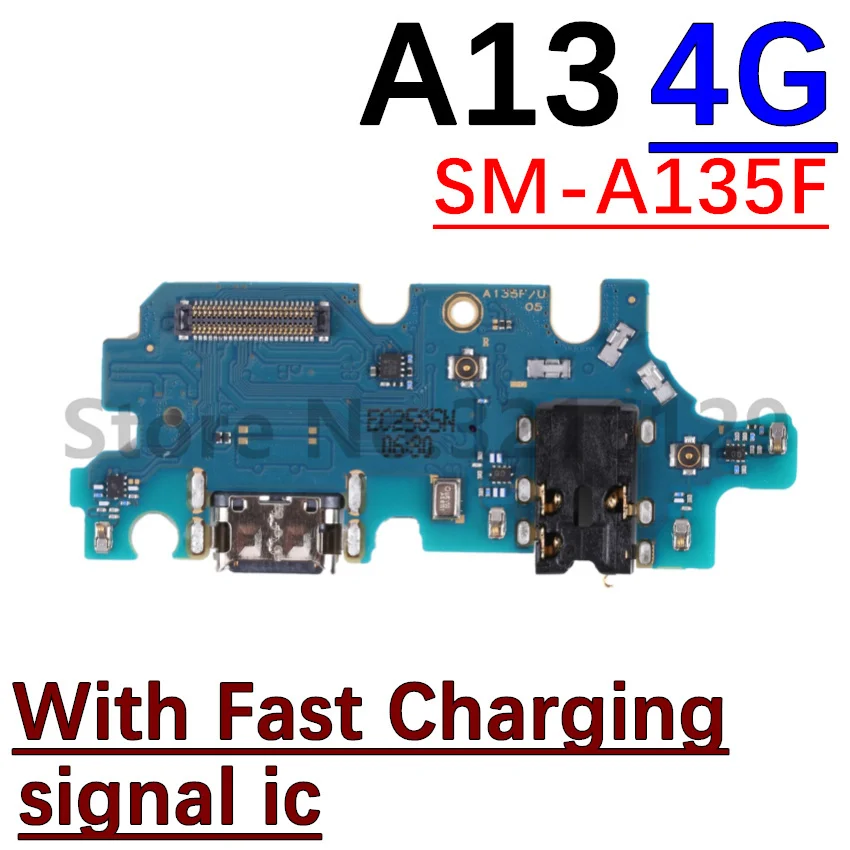 For Samsung Galaxy A13 A23 4G 5G A03 Core A03s A137 A236 A135 A032 USB Charge Charging Port Dock Connector Mic Board Flex Cable