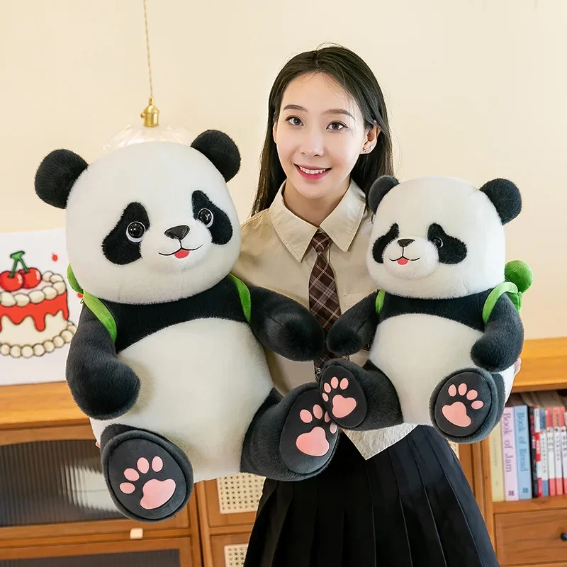 

30-60cm Chinese Panda Plush Toy Chest Listing Super Full Soft Chinese National Treasure Animal Doll Children's Birthday Gift