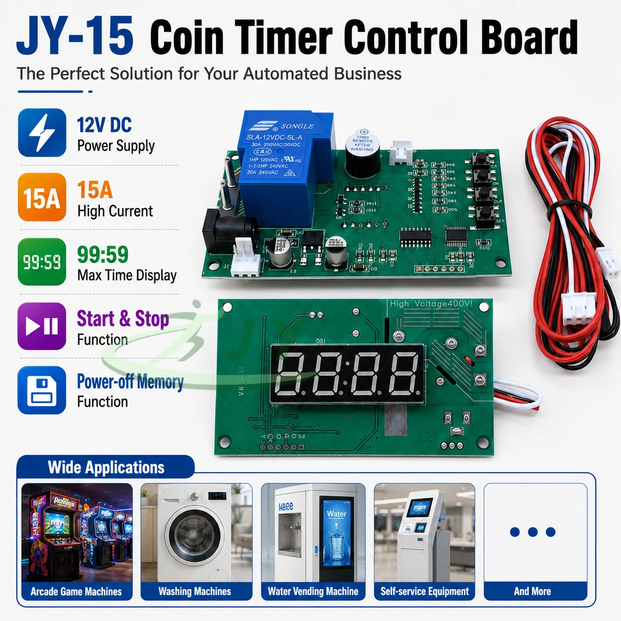 Board Game Maker - Scheda di controllo timer a 4