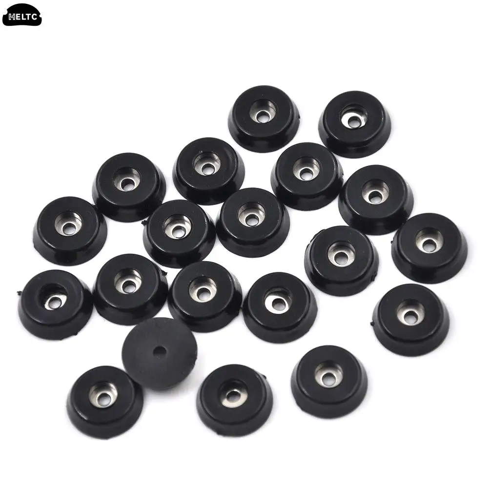 20pcs/lot 18x15x5mm Practical Rubber Table Chair Furniture Feet Leg Pads Tile Floor Protectors