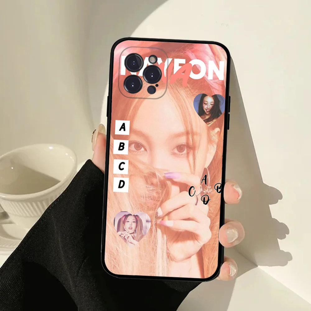 Twice N-Nayeon ABCD For IPhone 16 15 14 11 12 13 Mini Pro XS Max Cover 6 7 8 Plus X Funda Shell