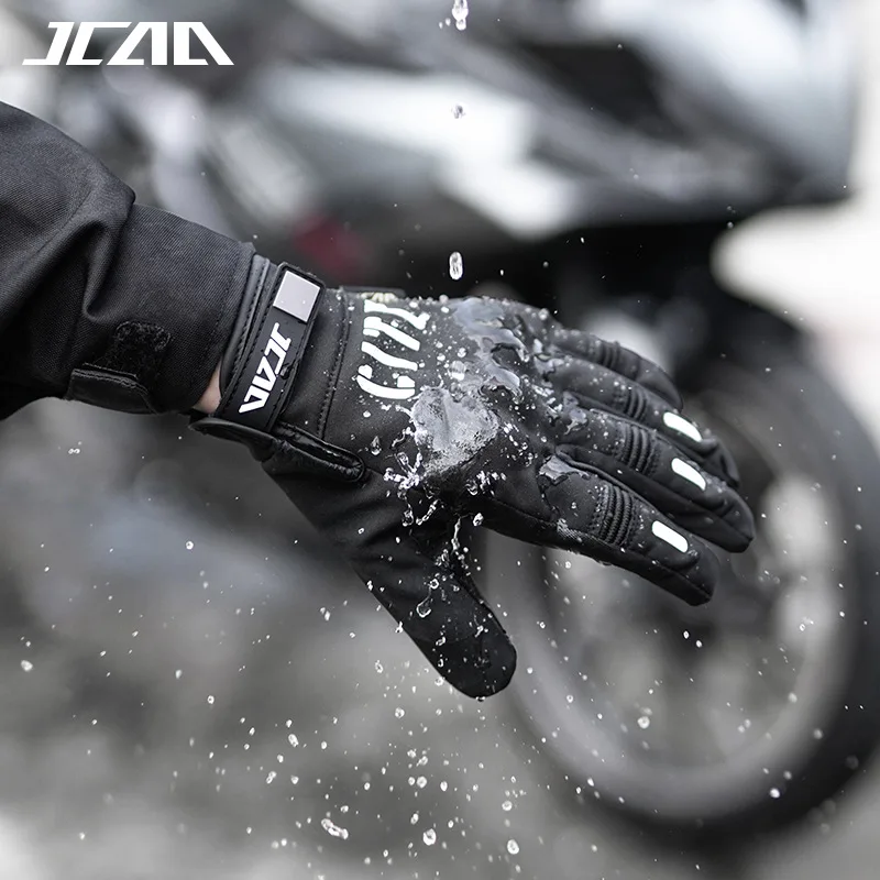 Waterproof Motorcycle Gloves Spring Autumn Windproof Waterproof Motorbike Racing Gloves Men Women Touch Screen Moto Biker Gloves 3